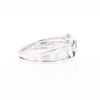 Men's Contemporary White Gold Industrial Brown Diamond Ring