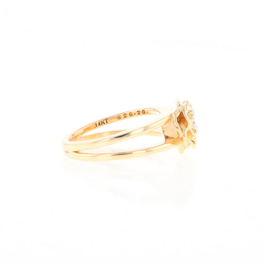 Gabriella's Rose Ring, Yellow Gold