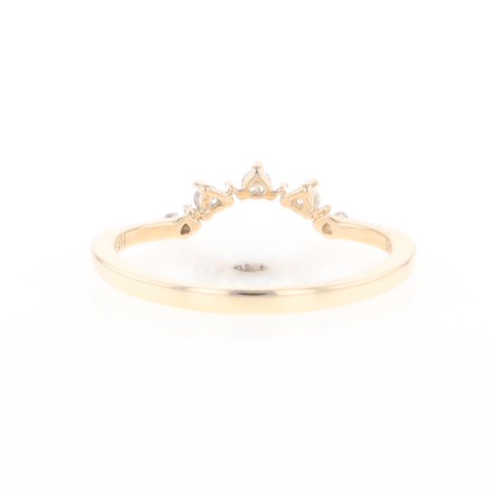 Yellow Gold Shadow Band