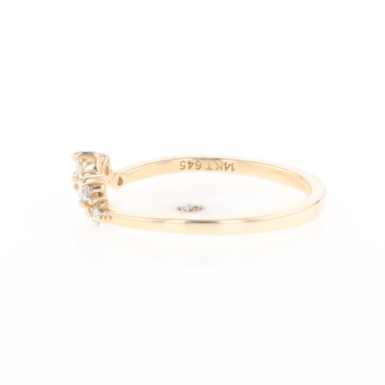 Yellow Gold Shadow Band
