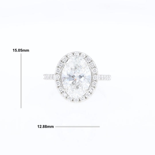 Halo Diamond Ring