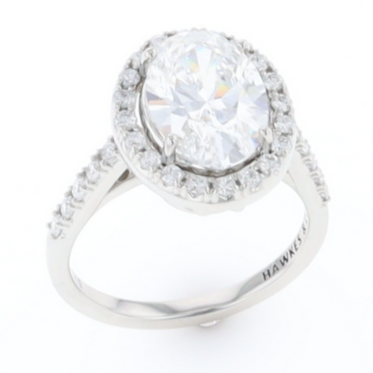 Halo Diamond Ring