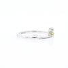 Peridot & Diamond Mother's Ring