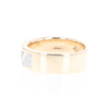 Meteorite Ring, 3 Section Inlaid Design