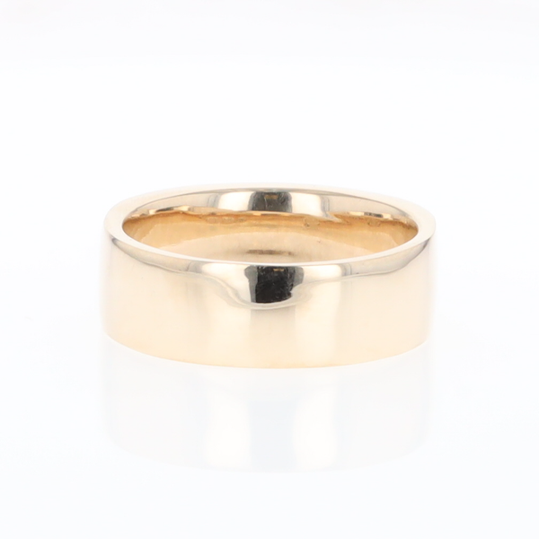 Meteorite Ring, Center Inlaid & Natural Nugget Sides