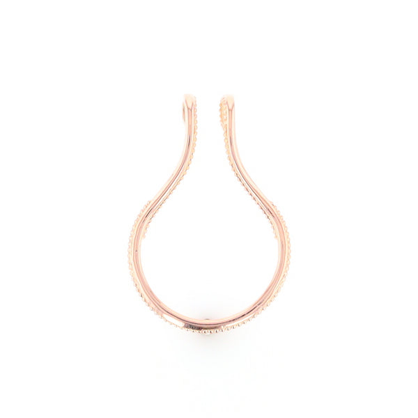 Milgrain Ring Holder Pendant