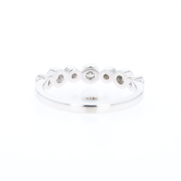 7-Stone Bezel Set Diamond ring