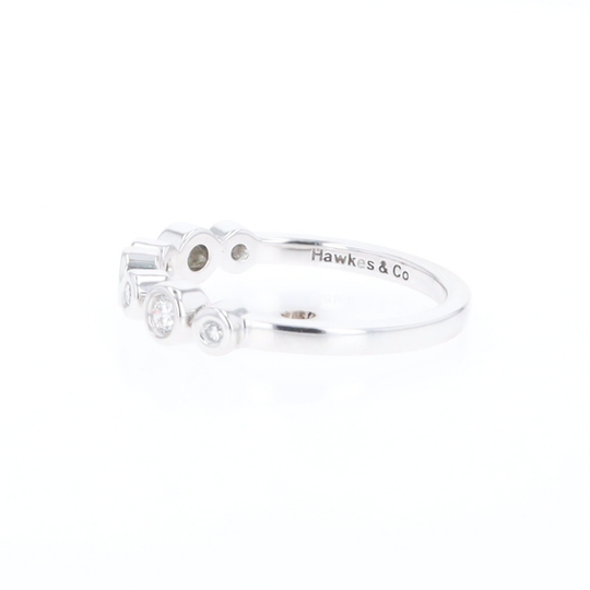 7-Stone Bezel Set Diamond ring