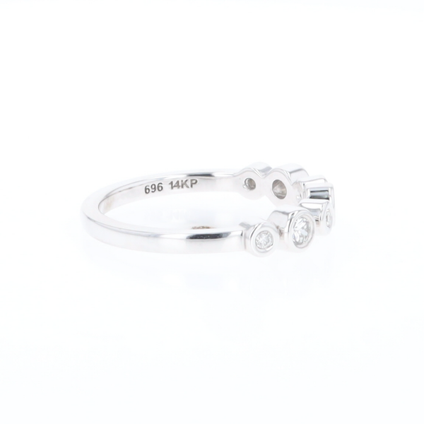 7-Stone Bezel Set Diamond ring