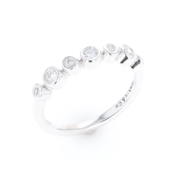 7-Stone Bezel Set Diamond ring