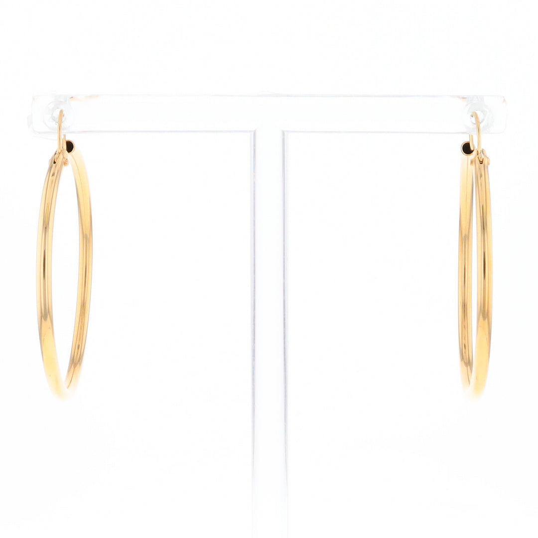 Gold Hoop Earrings