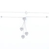 14K Triple Heart Necklace