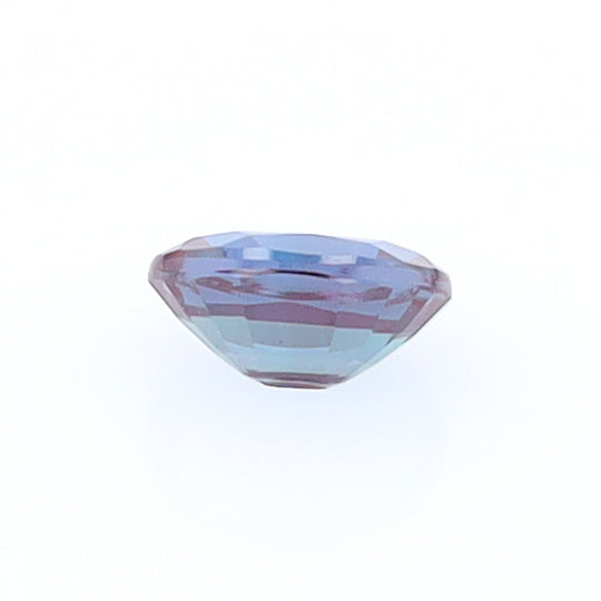 Recrystallized Oval Cut Alexandrite