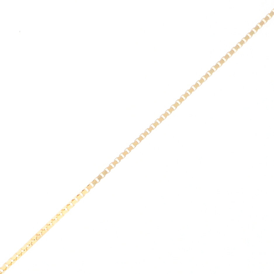 18" Yellow Gold Box Chain