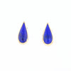 Lapis Tear Drop Inlaid Earrings