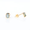 Cat's Eye Alexandrite Studs