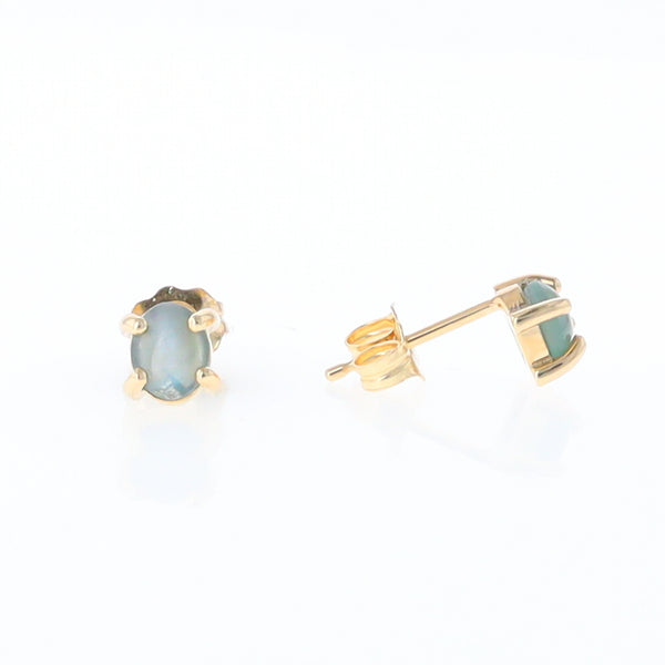 Cat's Eye Alexandrite Studs