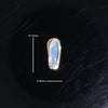 Opal Pendant Inlaid Single Sandal Design