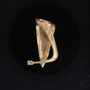 Opal Pendant Triangle Inlaid Design with .06ct Round Diamond