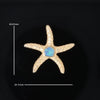 Opal Pendant Inlaid Realistic Star Fish Sea Life Design