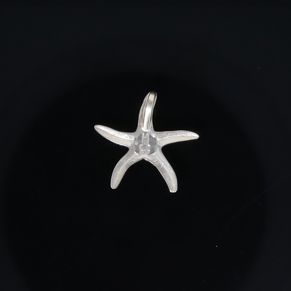 Opal Pendant Inlaid Realistic Star Fish Design