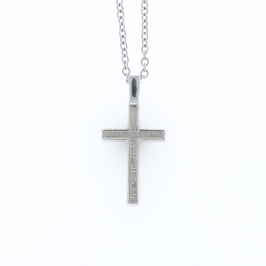Sugilite 3 Section Inlaid Cross Pendant