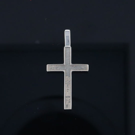 Opal Pendant 4 Section Inlaid Cross