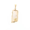 Gold Quartz Freeform Pendant  (G2)