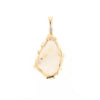 Gold Quartz Freeform Pendant  (G2)