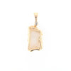 Gold Quartz Freeform Pendant  (G2)