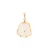 Gold Quartz Freeform Pendant  (G2)