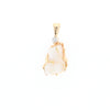 Rough Gold Quartz Freeform Pendant