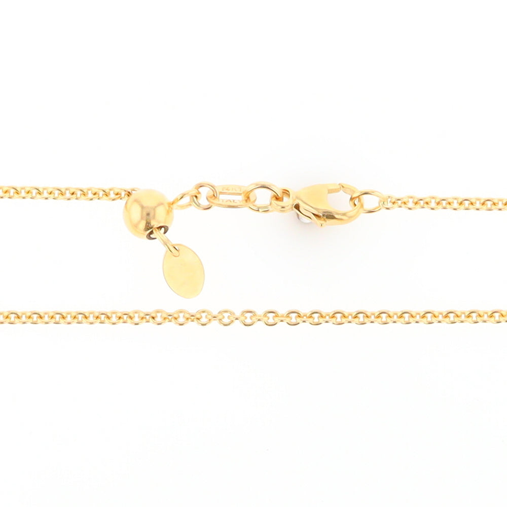 20" Gold Round Cable Adjustable Chain