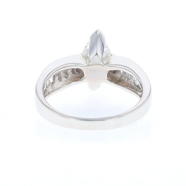 Marquise Diamond Engagement Ring