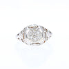 Vintage Cluster Diamond Ring