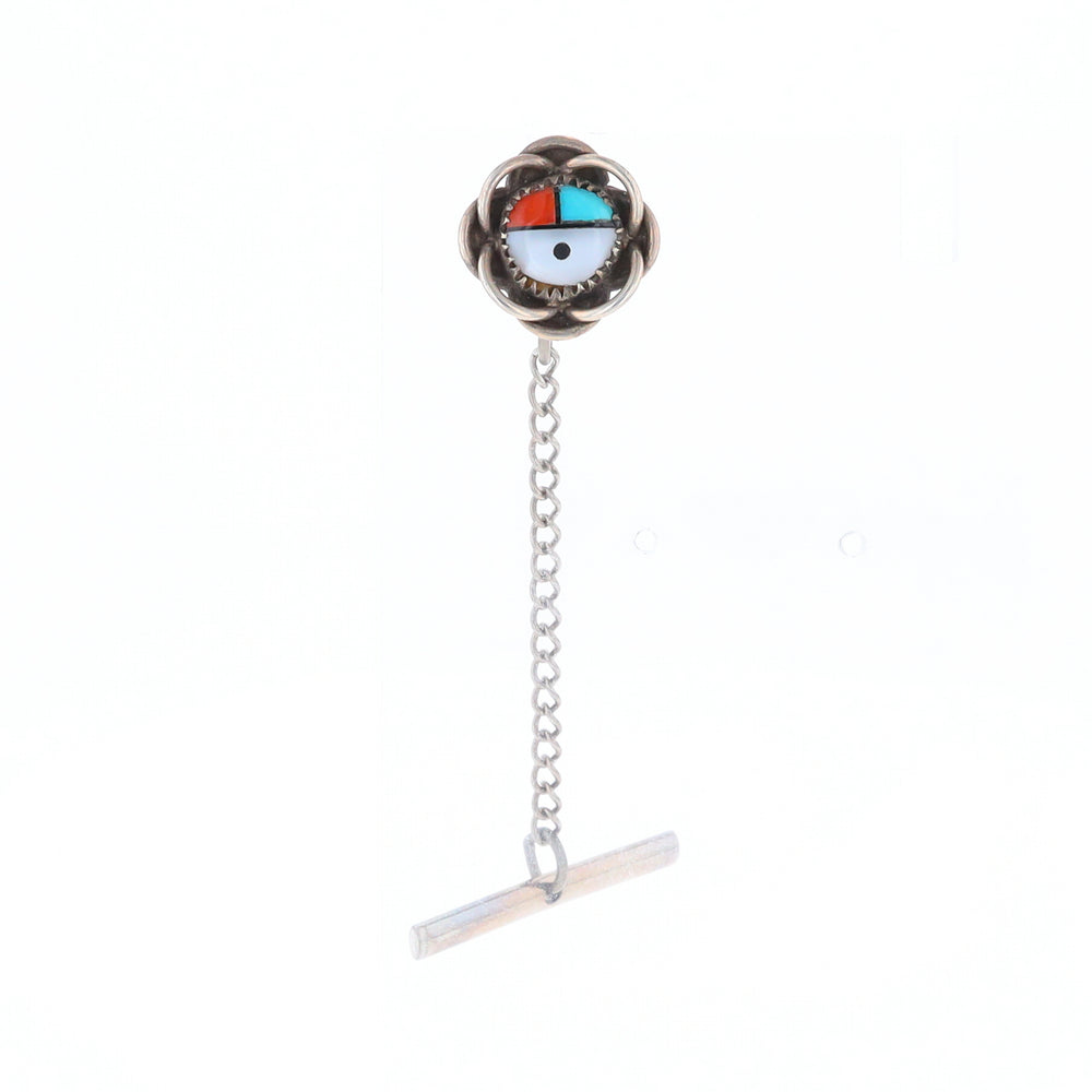 Sun Face Native Tie Tack