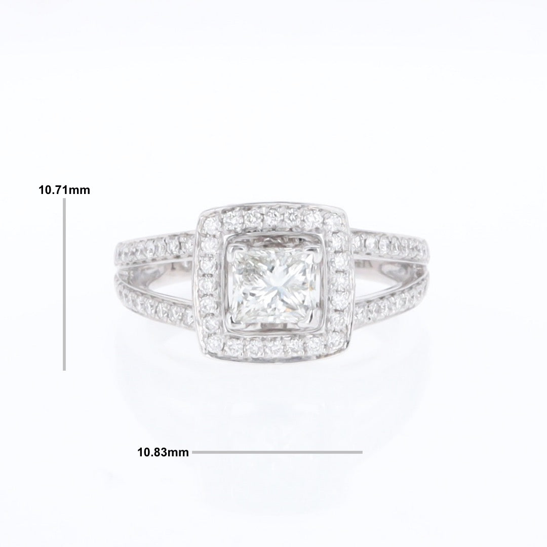 Princess Cut Engagement Ring