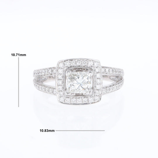 Princess Cut Engagement Ring