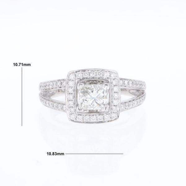 Princess Cut Engagement Ring