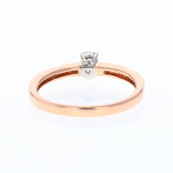 Rose Gold Oval Diamond Engagement Ring