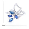 Sapphire and Diamond Butterfly Ring