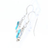 Native Dangle Turquoise Bead Earrings