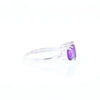 3-Stone Amethyst Ring