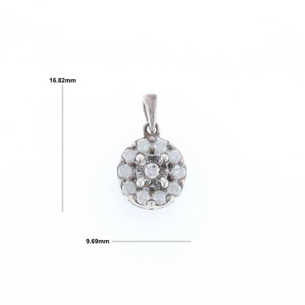 Diamond Cluster Pendant