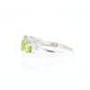 Three Peridot Ring