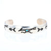 Road Runner and Arrowhead Sterling Silver Cuff