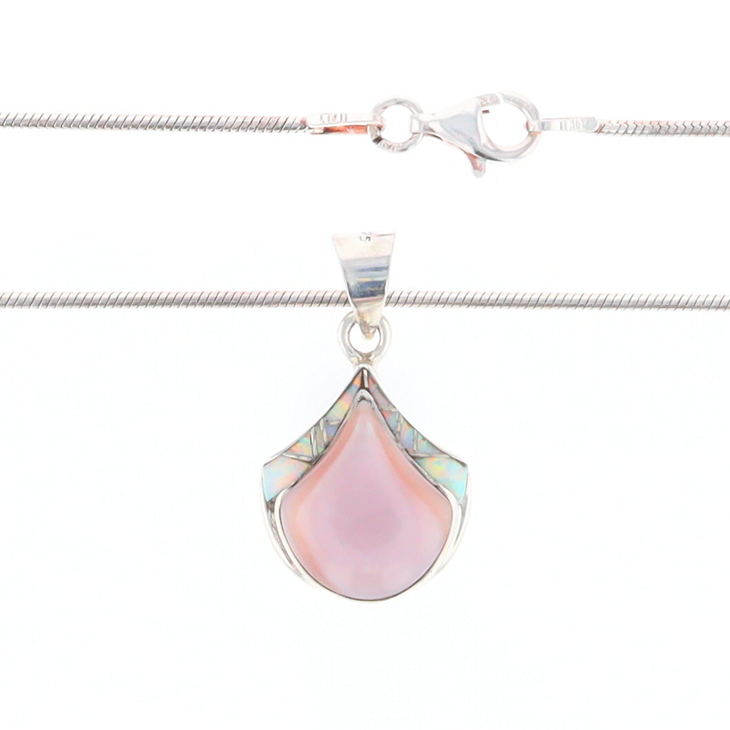 Somewhere Over The Rainbow Mother Of Pearl Pendant - La Kaiser