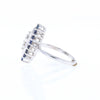 Marquise Cluster Sapphire Ring