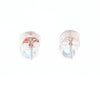 Blue Topaz Stud Earrings