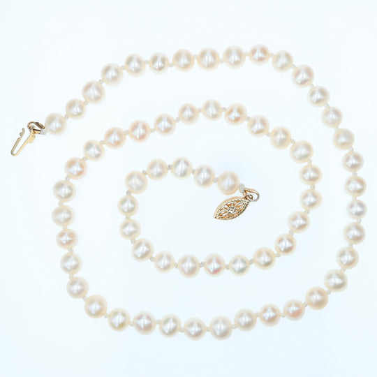 18.5" Pearl Necklace
